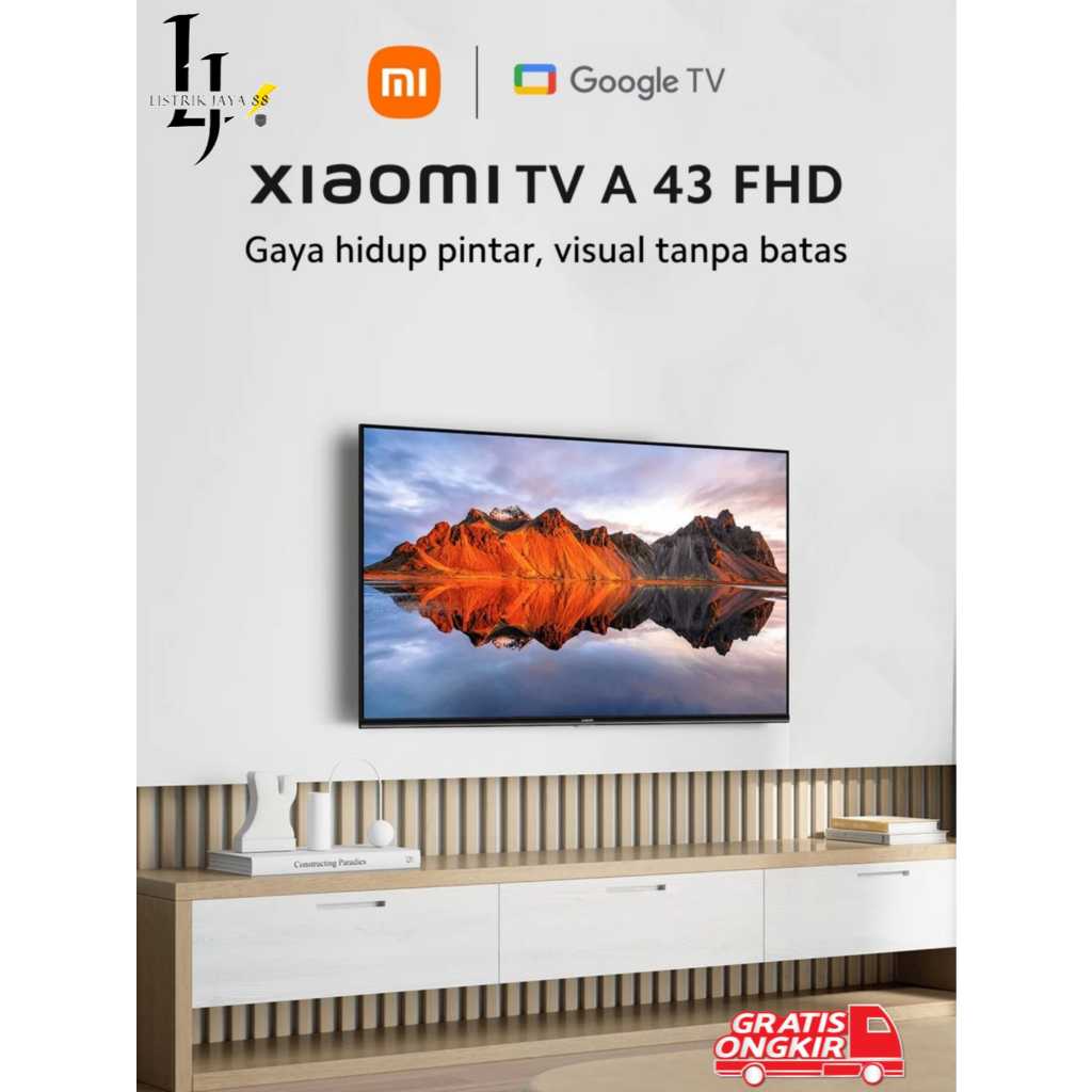TV LED Xiaomi 43 A FHD2025 - TV Android Xiaomi FHD 43 inch - Layar Jernih dan Tahan Lama