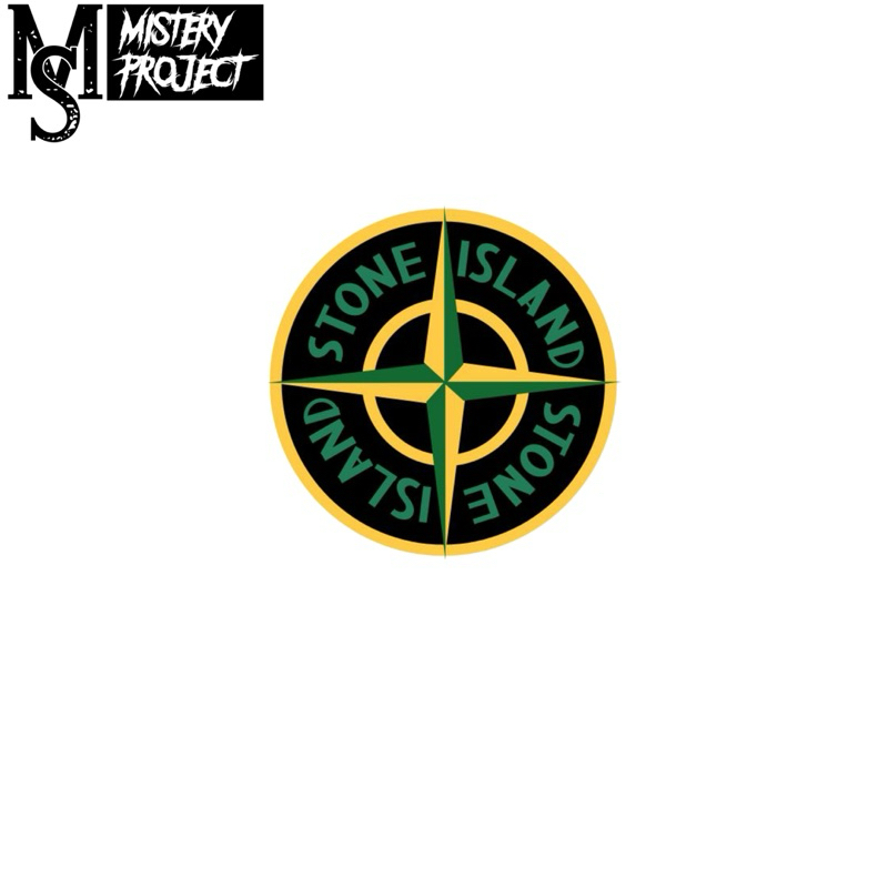 

Sticker Brand Casual Ultras Football Stoneisland Stiker Bulat Vinyl Glossy