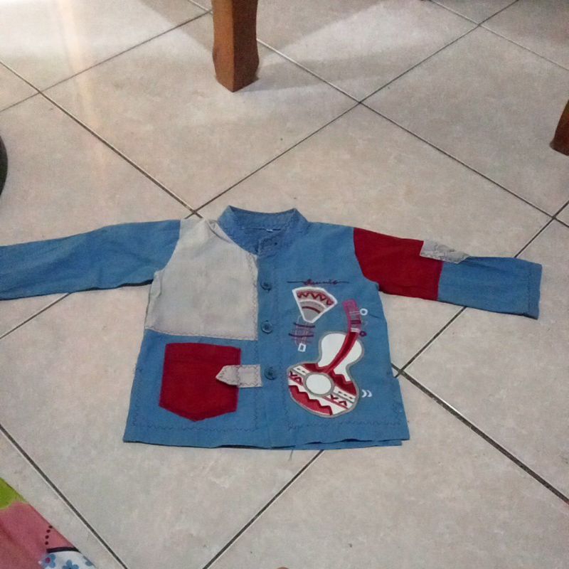 baju ngaji anak preloved