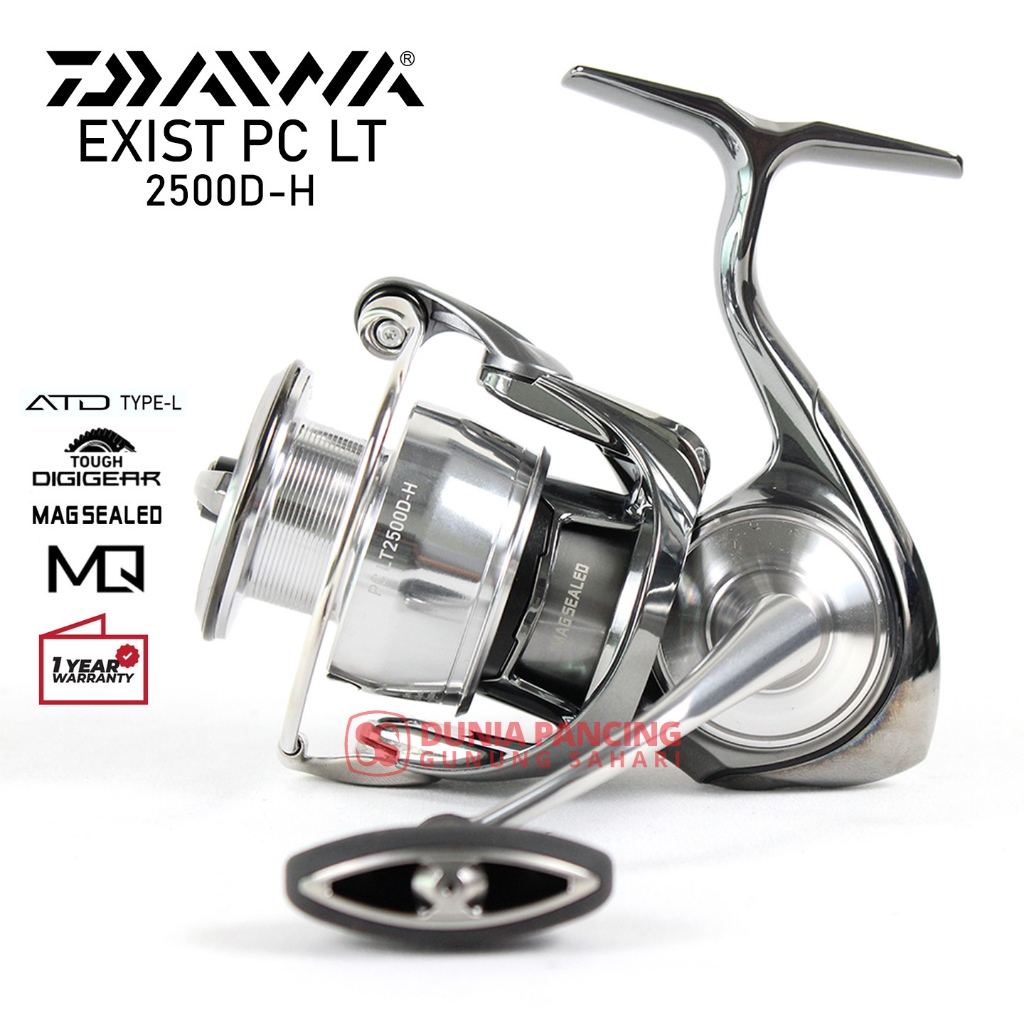 Reel Spinning Daiwa Japan Exist LT 2022 2500/3000/4000/5000