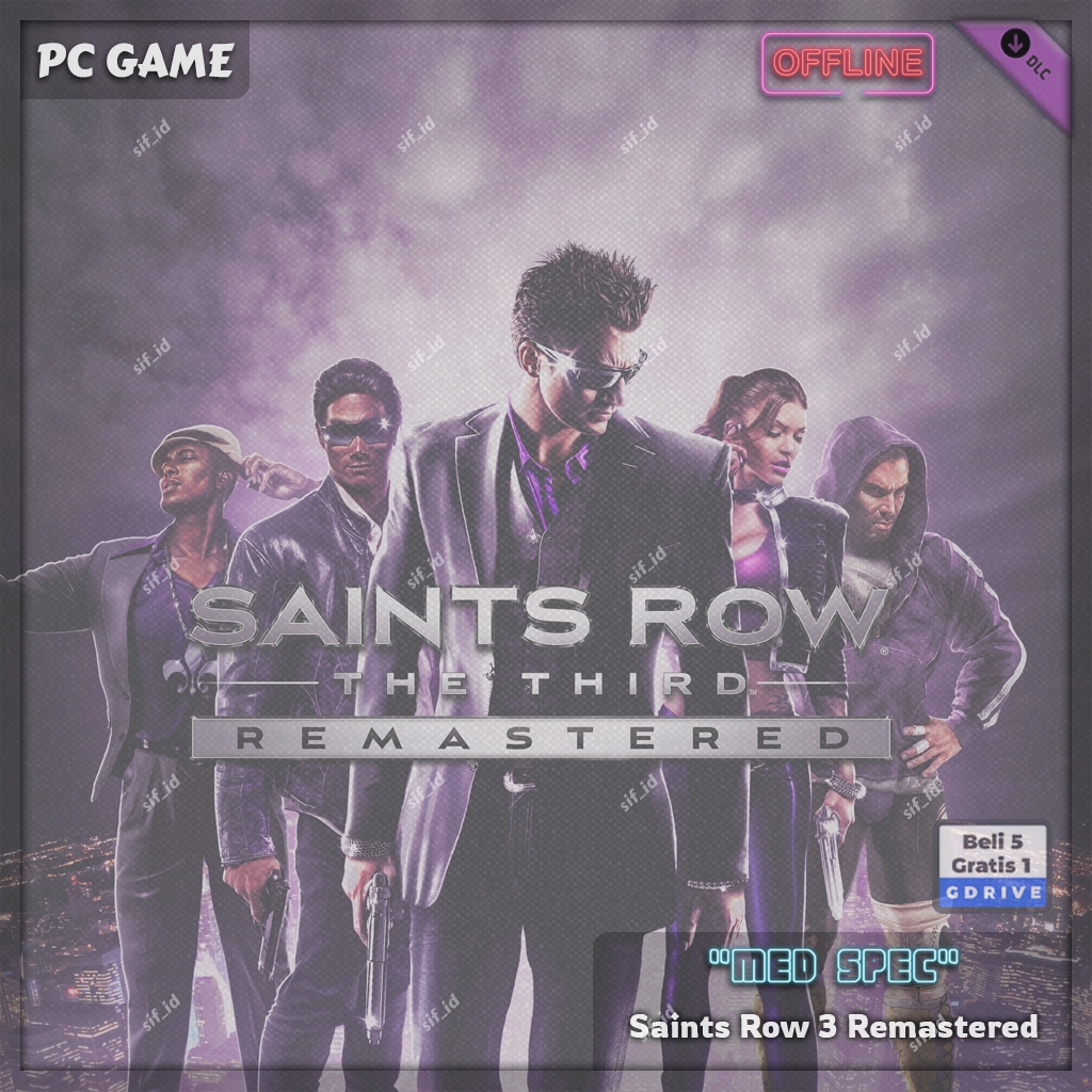 Saints Row The Third Remastered - Saint Row 3 - PC Game