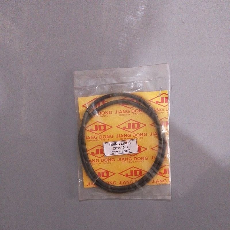 O Ring liner sparepart mesin diesel Jiang dong ZH 1115