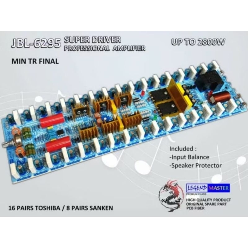 KIT DRIVER POWER JBL-6295 SUPER DRIVER