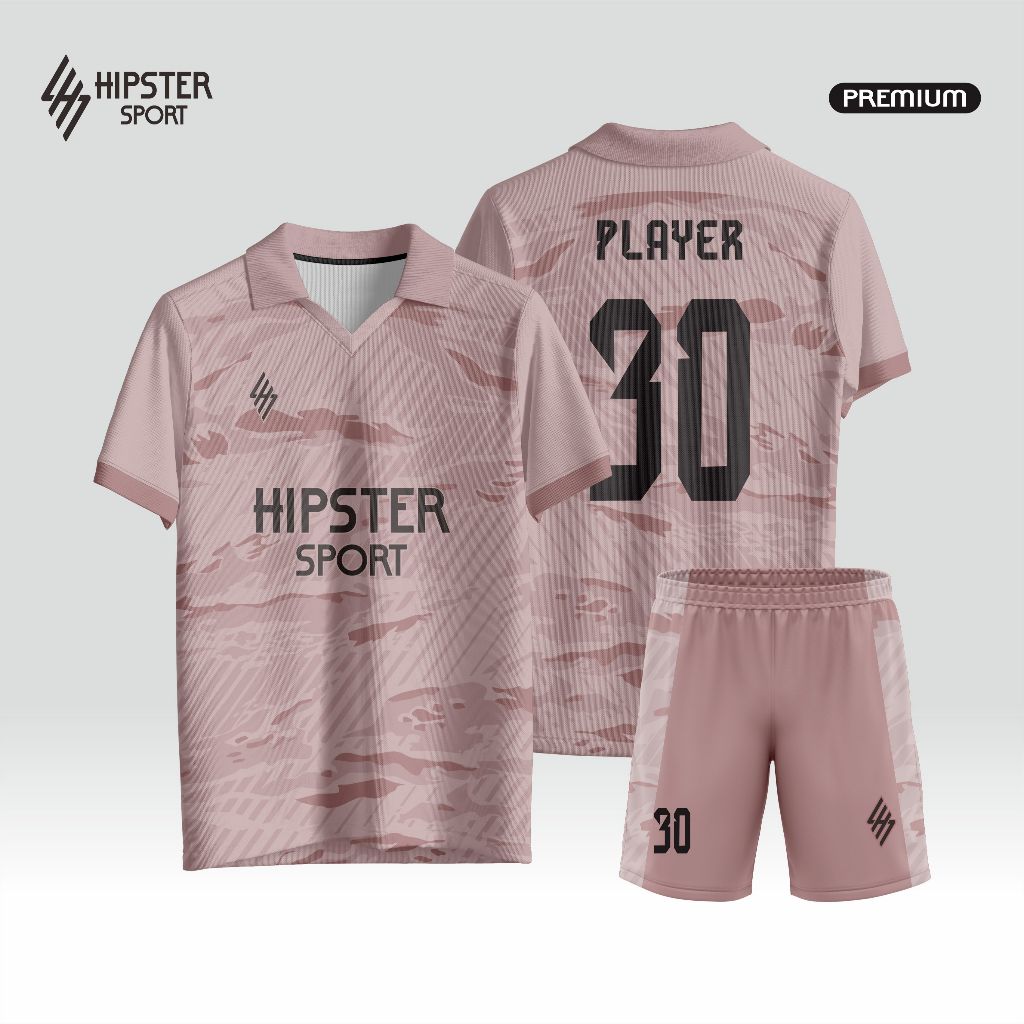 Jersey Futsal Full Printing Bebas Custom Design (BISA SATUAN)