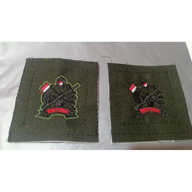 [READY STOK] LANGSUNG KIRIM BREVET  TERITORIAL PDL TNI AD BORDIR