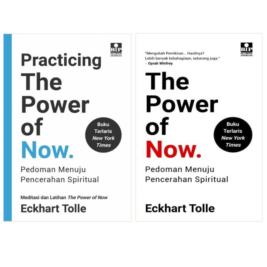 [INDONESIA] TL_ PAKET 2 SERIES THE POWER OF NOW + PRACTICING THE POWER OF NOW
