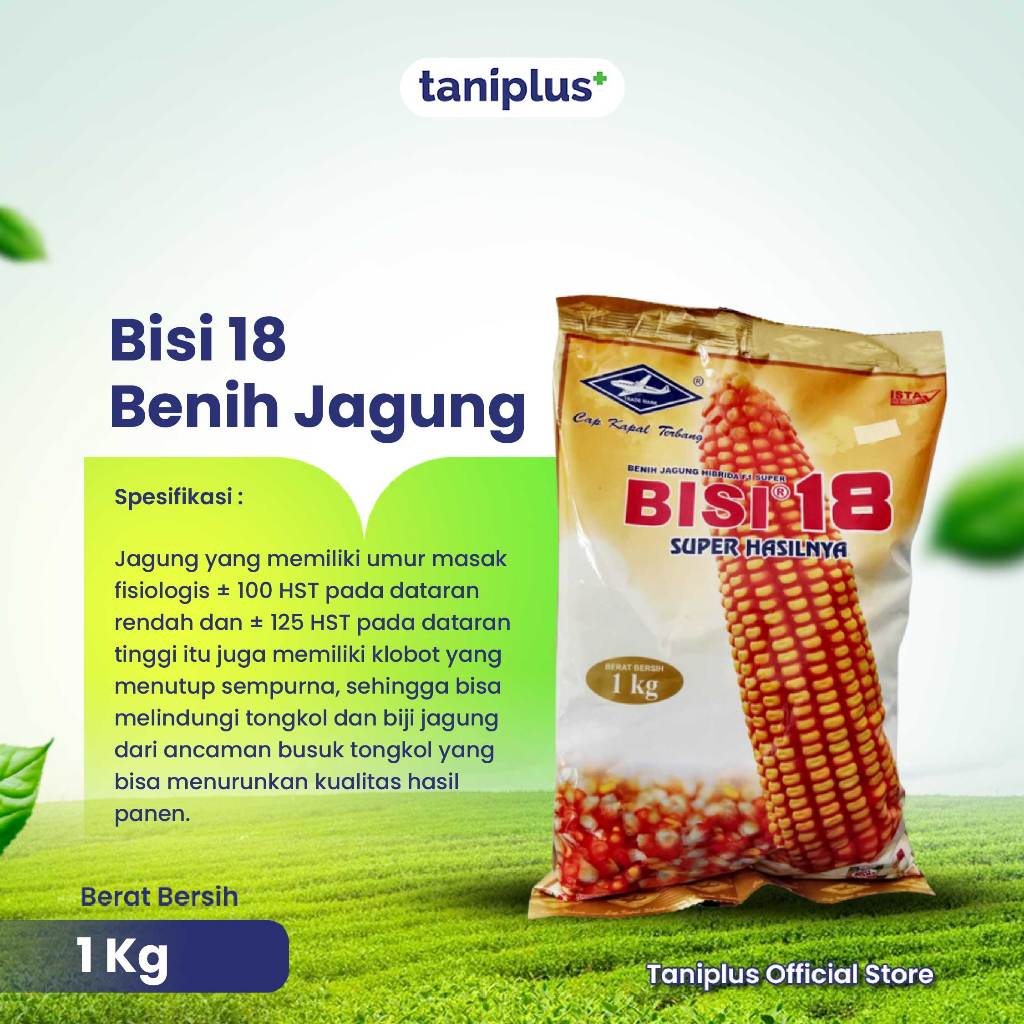 

Bisi 18 1Kg - Benih Jagung