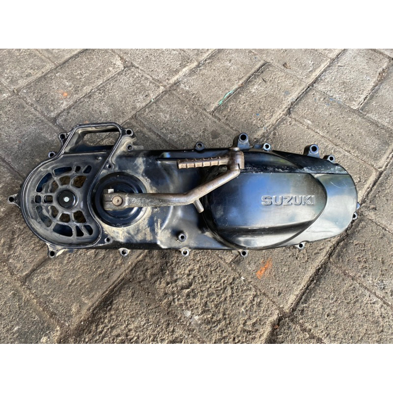 Bak Blok Cvt Suzuki Spin 125 Skywave Fullset Lengkap Engkolan Kondisi Sesuai Foto Siap Pasang Lokasi