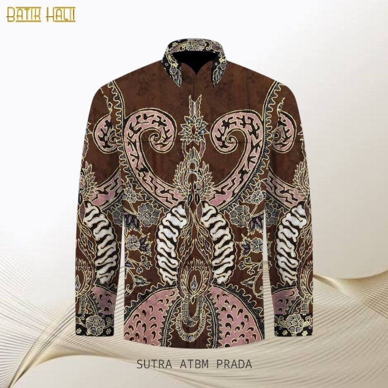 Kain Batik Tulis Sutra ATBM Prada Emas Premium - RBST01