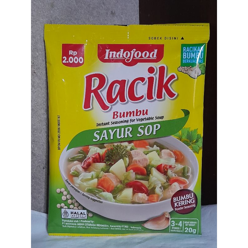 

Racik Bumbu Sayur Sop / Bumbu Instan / Bumbu Tabur