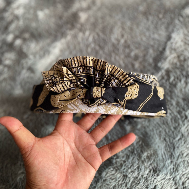 udeng batik semi tulis jadi