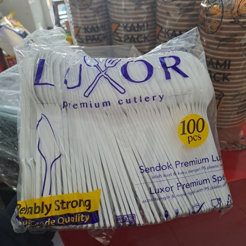 Sendok Makan Luxor premium 100biji