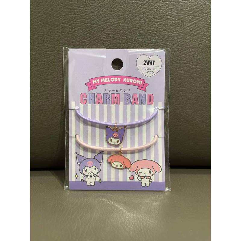Charm band sanrio/sanrio charm band/ikat rambut sanrio/gelang sanrio/kuromi charm band/melody charm 