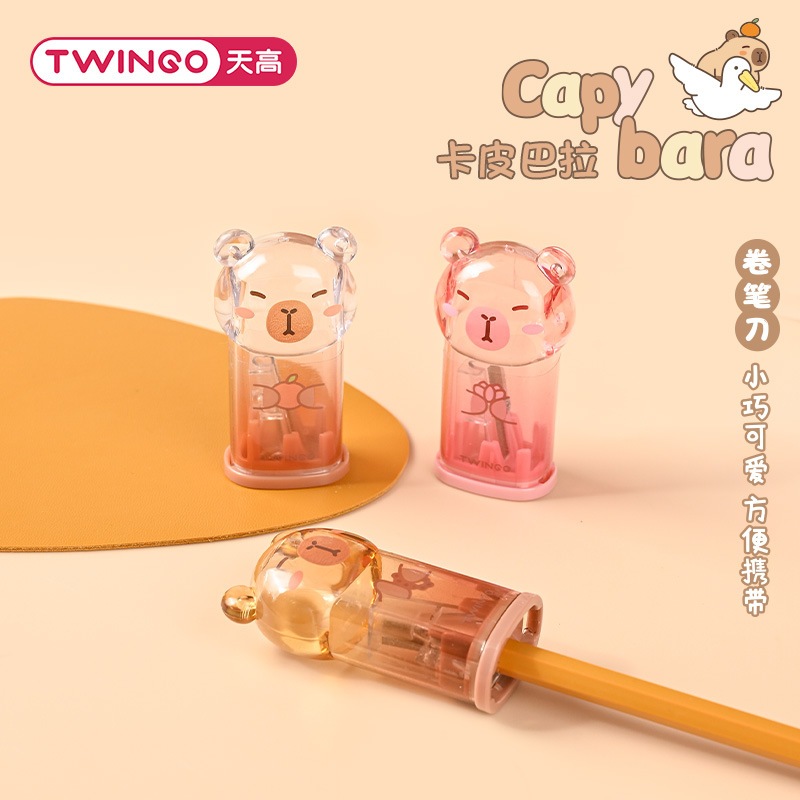 

Rautan Pensil Capybara Twingo 114 Peraut Capybara Pencil Sharpener Capybara MOMO075