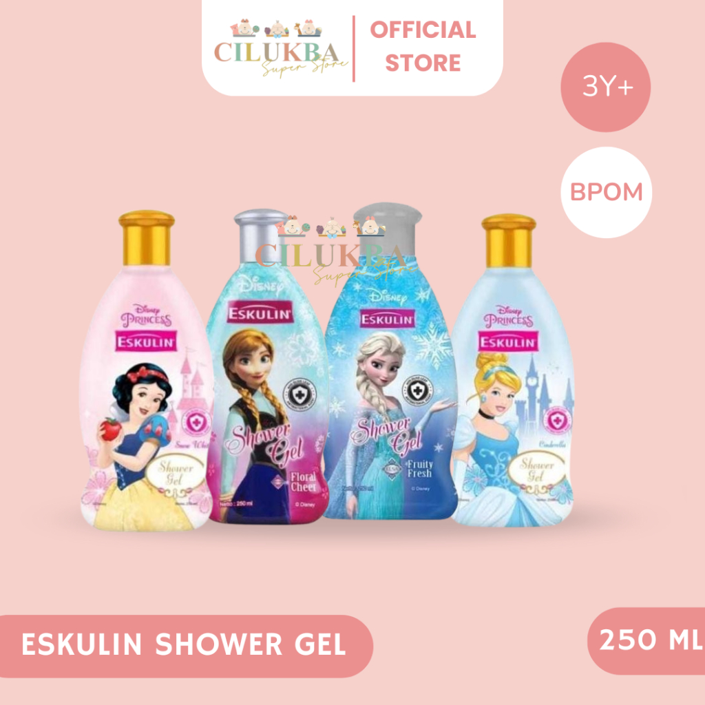 ESKULIN SHOWE GEL 250ml | SABUN ANAK | SABUN CAIR | SABUN HARUM | SABUN