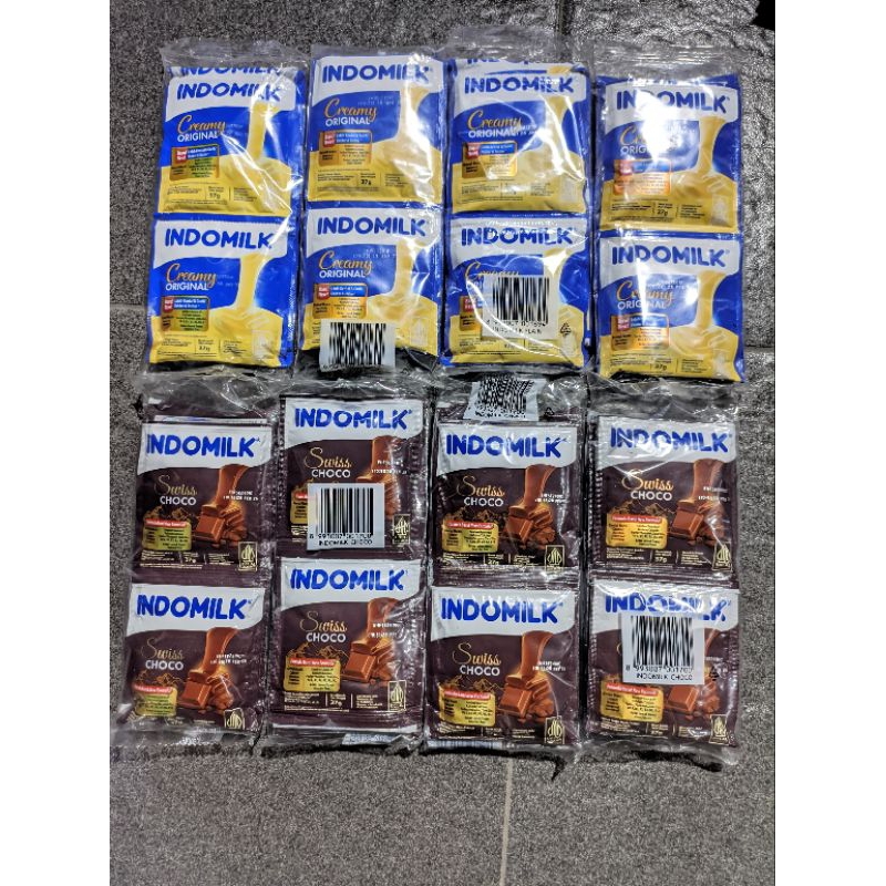 

SUSU INDOMILK RENCENG 37 GRAM ( 1 RENCENG ISI 6 PCS)