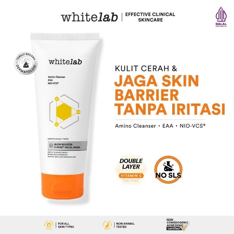 WHITELAB Whitelab whitelab - WHITELAB Glow Booster C- Dose+ Facial Wash (100g) - Facial Wash Whitela