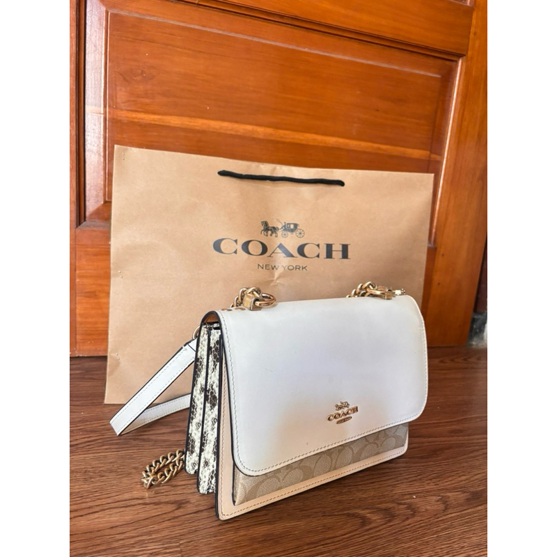 [PRELOVED]  Tas Coach Klare Crossbody in Signature Canvas