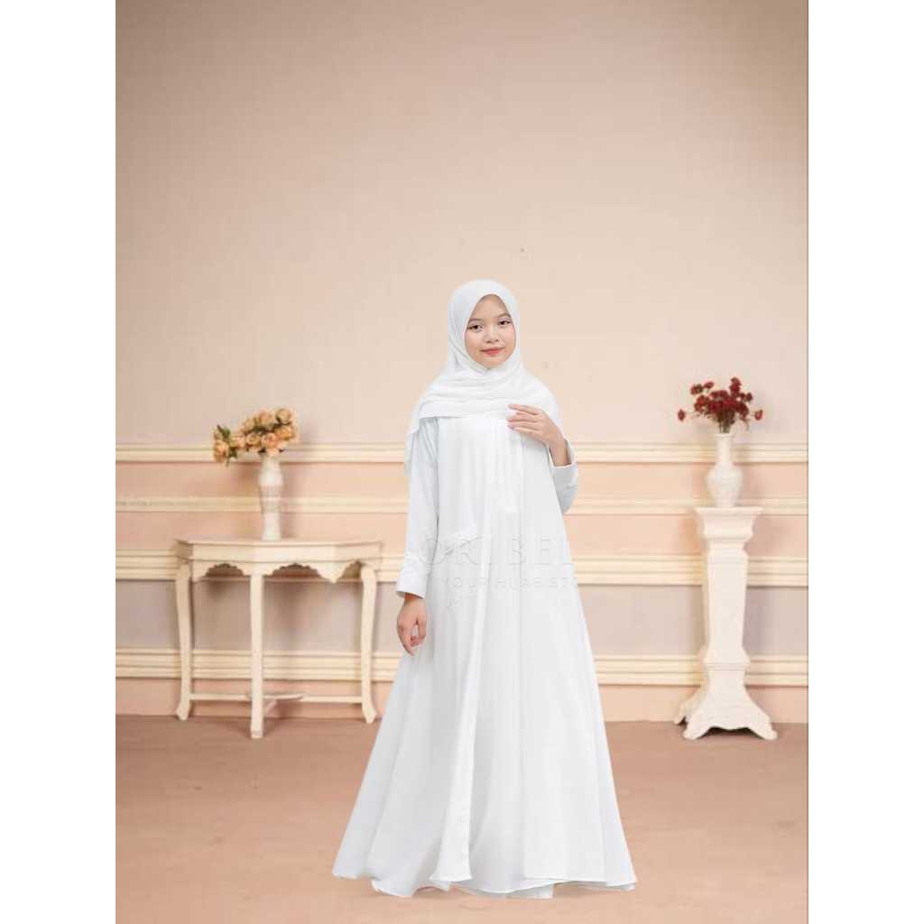 Set Abaya Jilbab Ibu Anak dan Remaja Perempuan / Set Abaya Anak / Set Abaya Remaja / Set Abaya Coupl