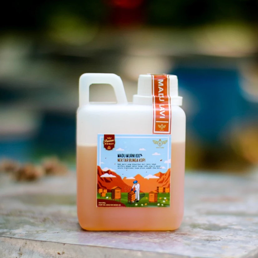 

Classica2106 Madu Lavi Nektar Kopi 500Gram Madu Murni Asli 100% Alami Pure Raw Honey