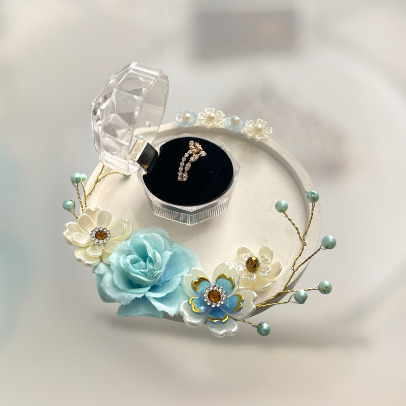 Kotak Cincin Custom/Kotak Cincin Lamaran/Kotak Cincin Tunangan/Ring Box Custom/ Ring Box Akrilik