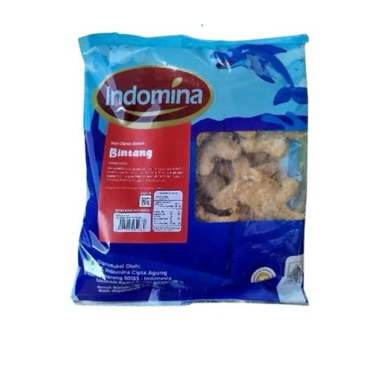 

Indomina Olahan Ikan Bentuk Bintang - 500gram