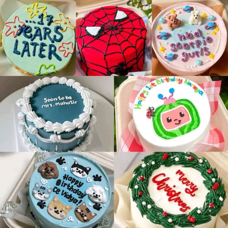 

READY SAME DAY | Korean Cake UK 8 | Siap Kirim Hari Ini Juga | Black forest Bolu Bogor Laris Best Seller