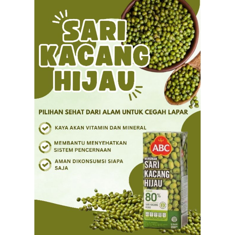 

ABC Sari Kacang Hijau 200ml