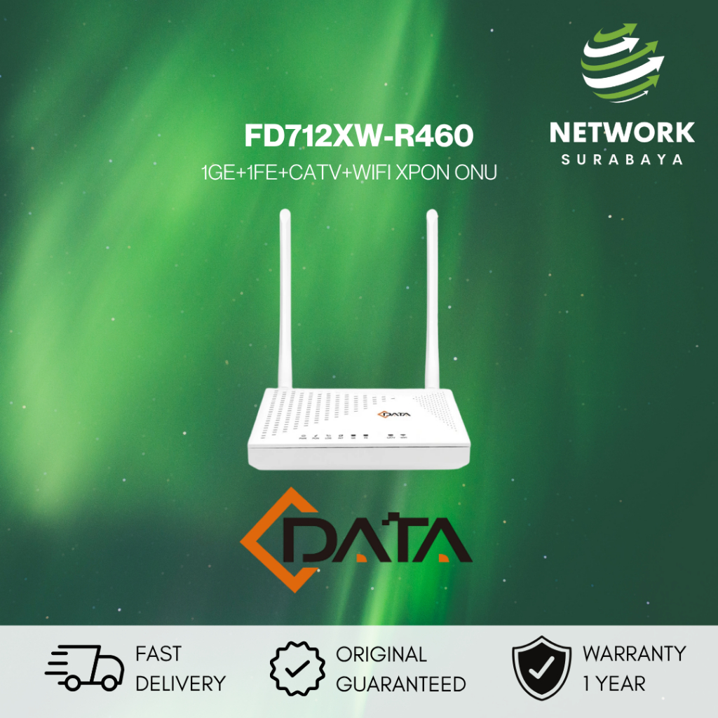 CDATA FD712XW-R460 1GE+1FE +CATV+2.4G WIFI+AGC