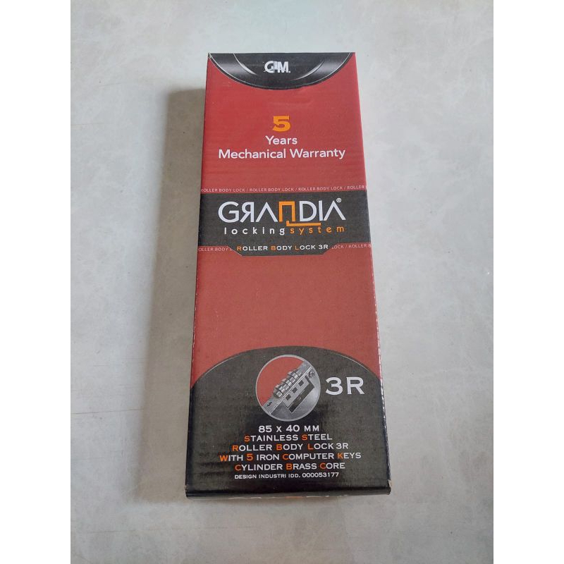 Body Kunci Pintu Pelor Kunci Pintu Dorong Grandia