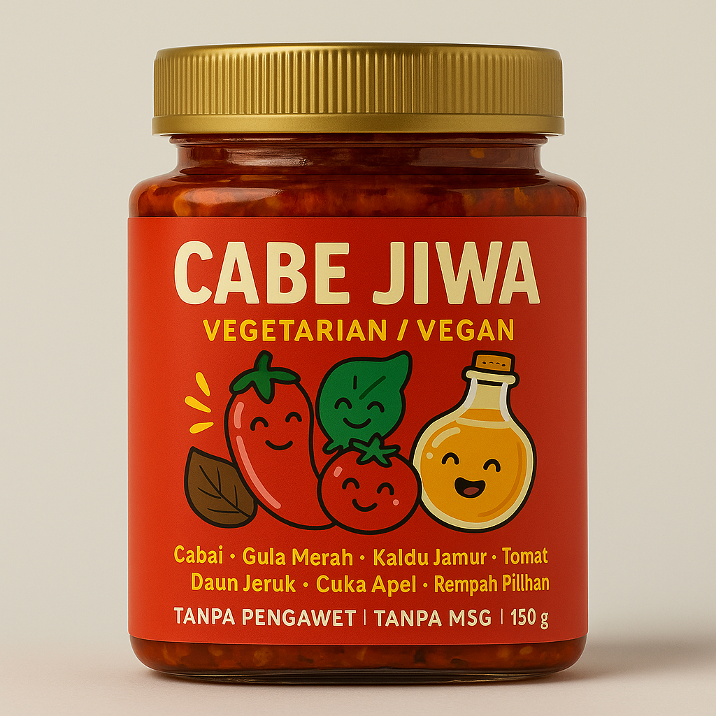 

Cabe Jiwa Vegetarian 150 G