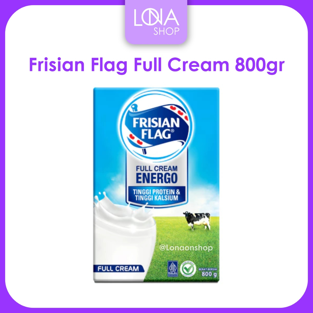 

Susu Bubuk Frisian Flag Fullcream Purefarm 800g Full cream Pure farm