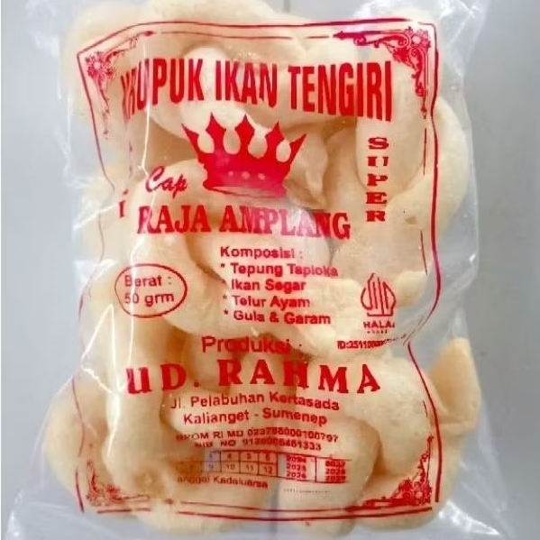 

Kerupuk Amplang Tenggiri Asli Madura Renyah Gurih
