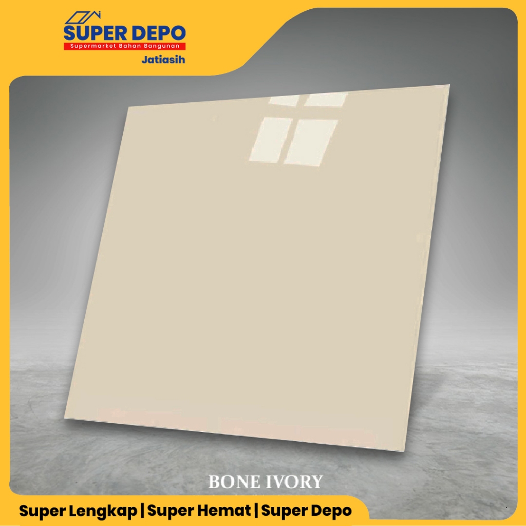 BLANCO GRESS SOLUBLE SALT BONE IVORY 60X60