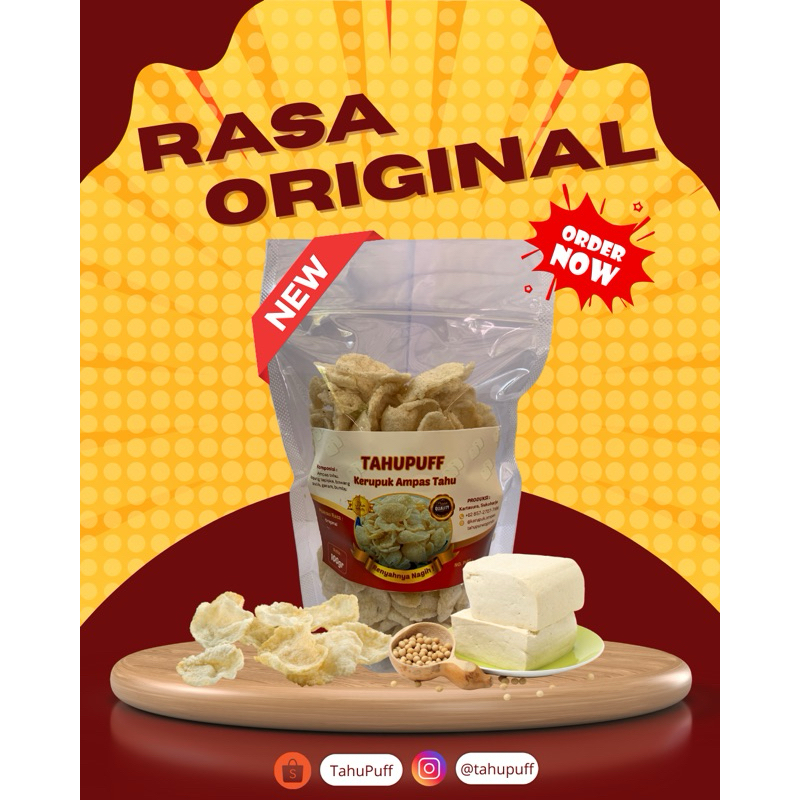 Kerupuk Ampas Tahu Rasa Original