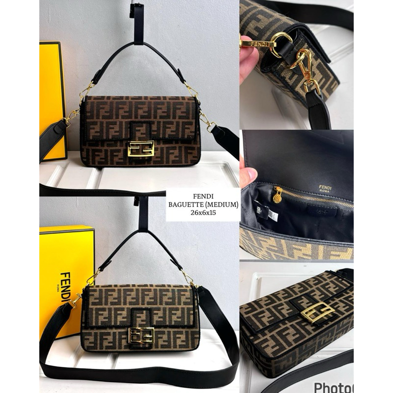 TAS FENDI BAGUETTE MEDIUM