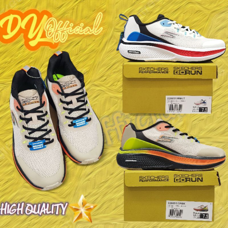 Skechers Gorun Elevate / Max Cushioning premier / Sepatu Gorun Pria / Made Vietnam