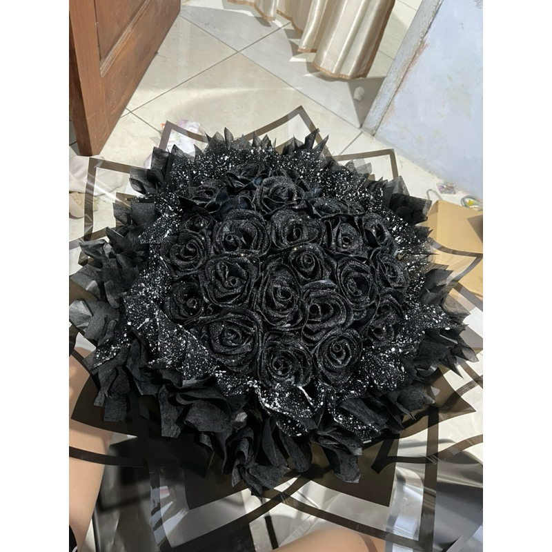 

BUKET PITA SATIN GLITER MURAH