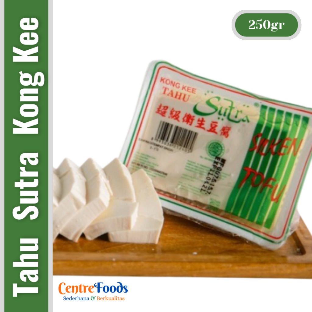 

Tahu Sutera Kotak - Silken Tofu Sutra KONG KEE | 250gr [ Harga Per PCS ]