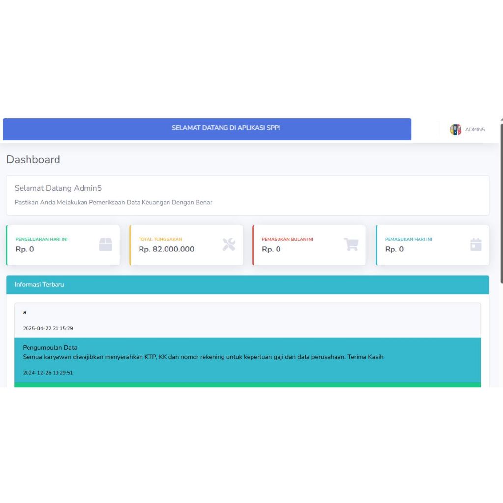 App Pembayaran Keuangan Sekolah