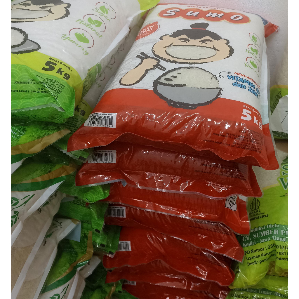 

BERAS SUMO MERAH KEMASAN 5KG PREMIUM