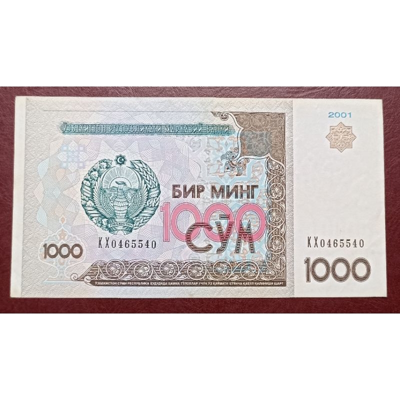 UANG UZBEKISTAN 1000 SOM