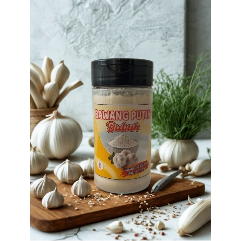 

Bawang Putih Bumbu Bubuk Kemasan Botol 100ml
