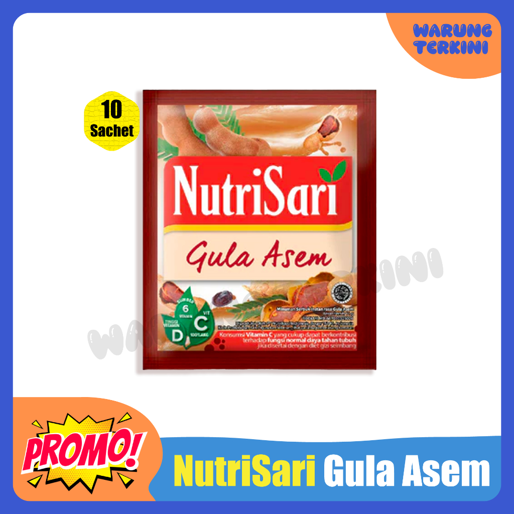

Nutrisari Gula Asem 1 Renceng || Minuman Menyegarkan