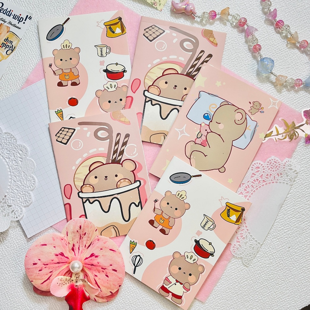 

Buku Tulis Mini Motif Kartun Lucu – Notebook Kecil 18 Lembar | Ukuran Pocket 10.5 x 5cm