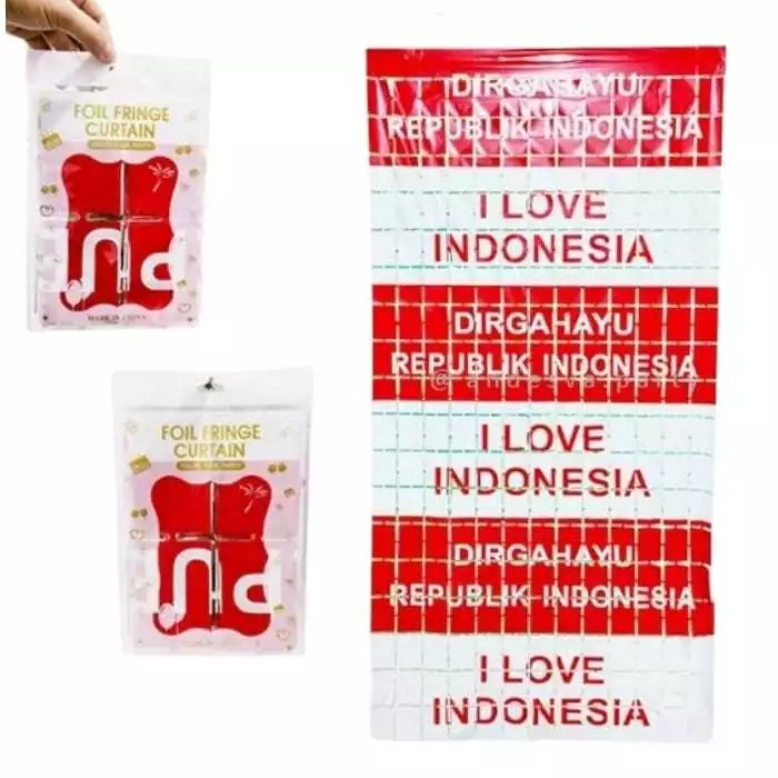 Tirai Kotak Dirgahayu / Tirai Merah Putih