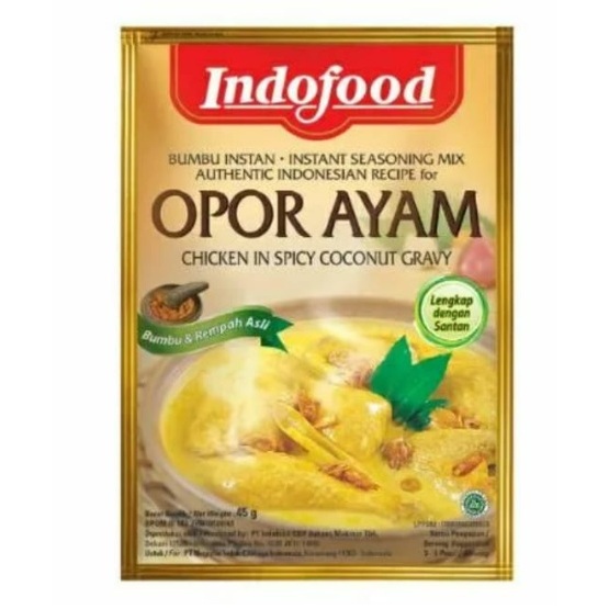 

Bumbu Opor Ayam Indofood 45Gr