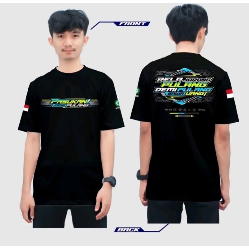 Kaos Pasukan Jarang Pulang Rela Jarang Pulang Demi Bawa Uang