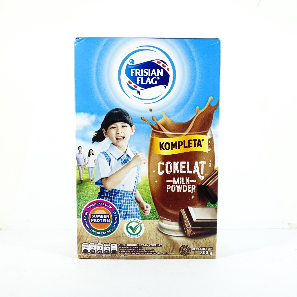

SUSU FRISIAN FLAG KOMPLETA 800GRAM COKLAT