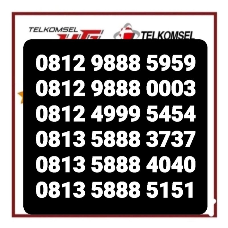 NOMOR CANTIK SIMPATI ABAB